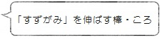 「すずがみ」を伸ばす棒・ころ ＜syouryu＞ ｜ 暮らしのほとり舎