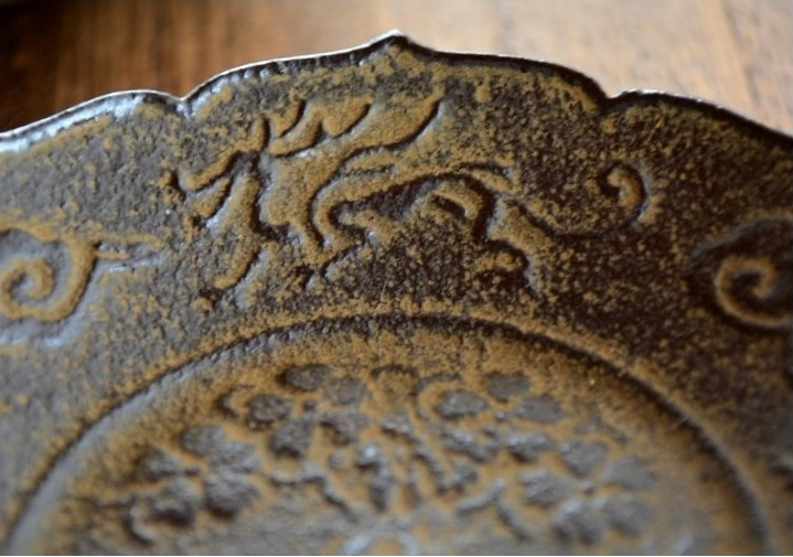 青竜（八稜鏡茶托）