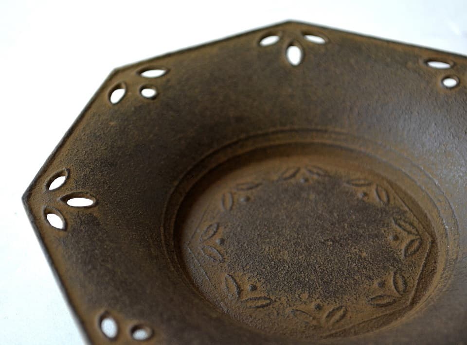 八角茶托 デザイン詳細