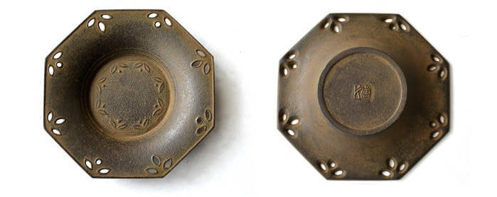 八角茶托 表裏 <鈴木盛久工房> | 暮らしのほとり舎