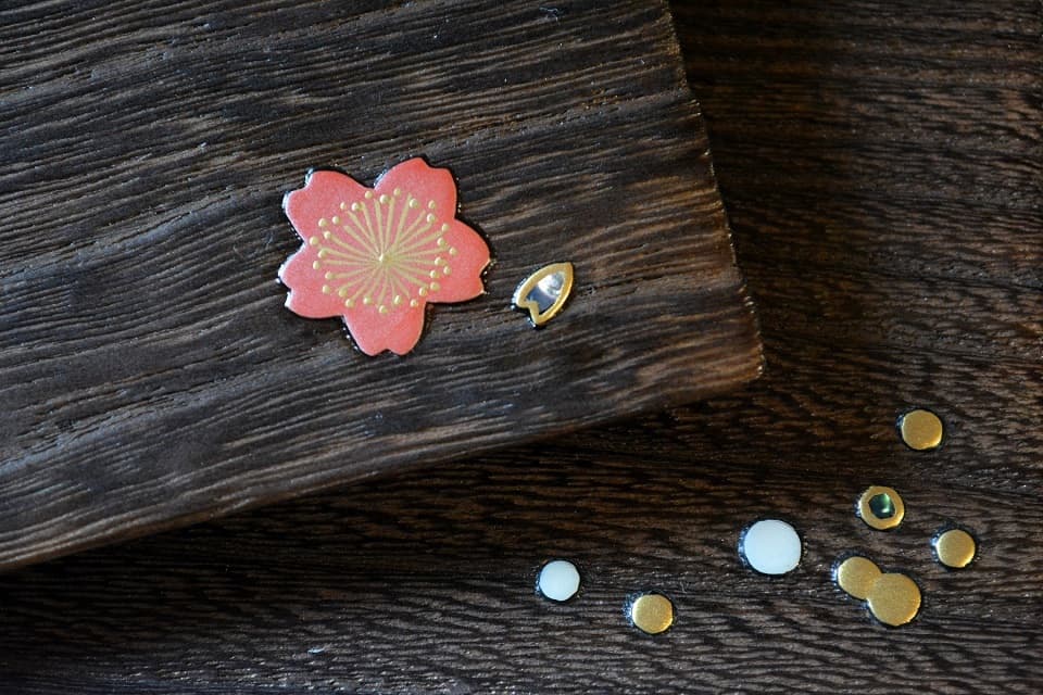 蒔絵「桜」「つぶつぶ」＜岩本清商店＞ ｜ 暮らしのほとり舎