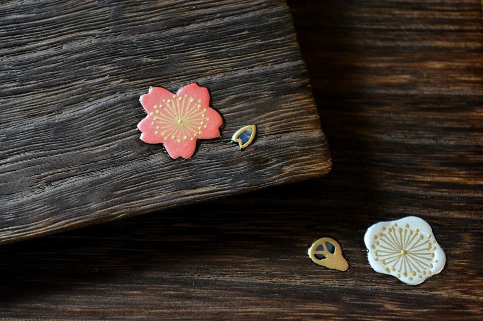 蒔絵「桜」「白梅」＜岩本清商店＞ ｜ 暮らしのほとり舎