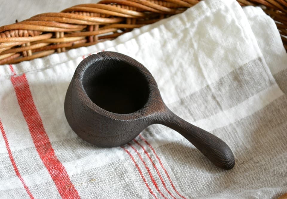 コーヒースプーン ぽっくりとしてかわいい おしゃれな天然木製 桐 のコーヒー豆メジャースプーン 手作りならではの温もりが感じられる逸品 国産 日本製