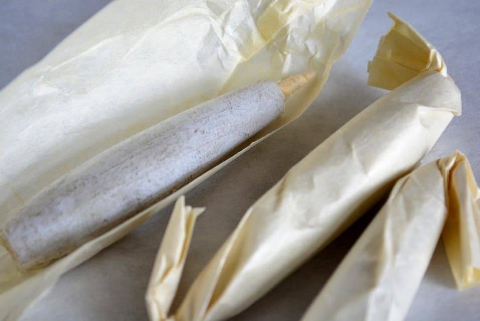 ろうそく等伯(和紙包み)<高澤ろうそく店>