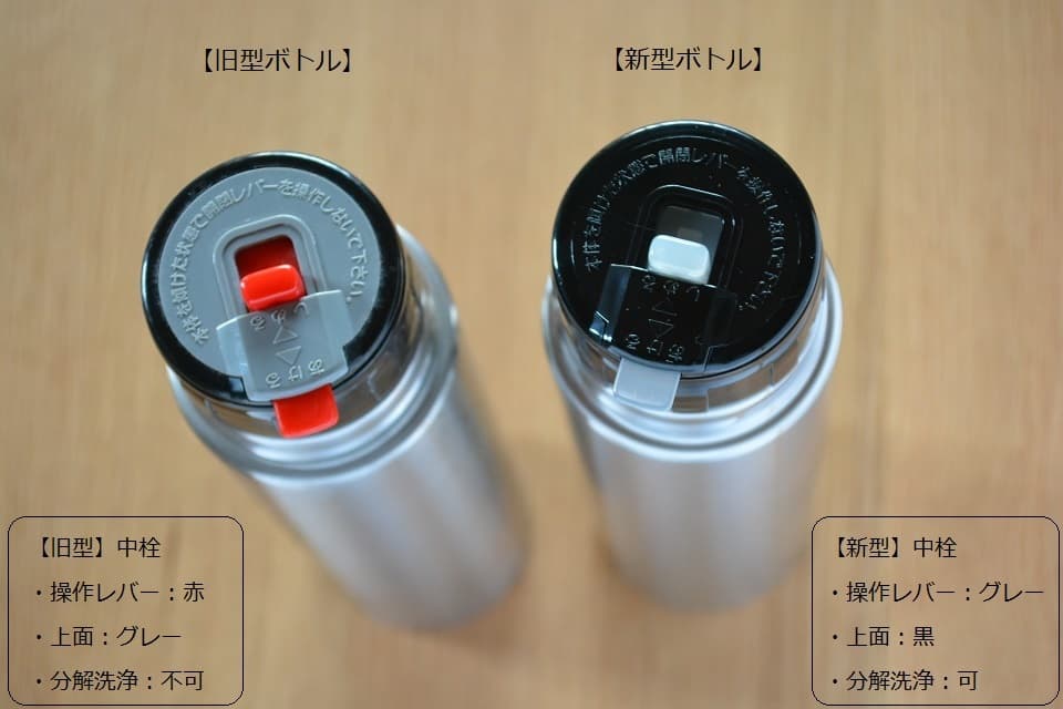 中栓仕様変更 (水筒 Bottle) ＜MokuNeji モクネジ＞ ｜ 暮らしのほとり舎