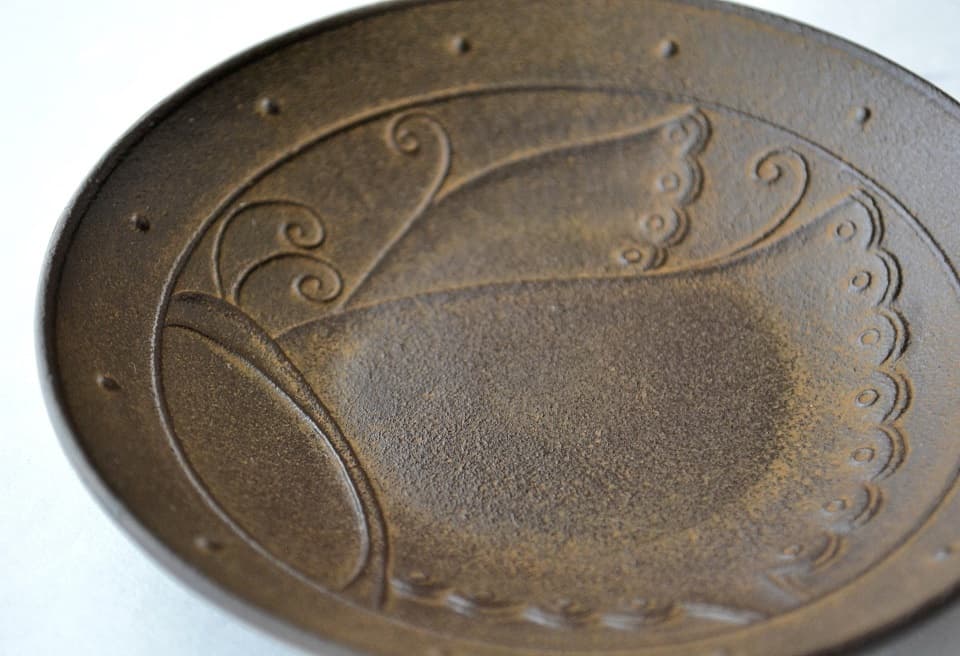 銘々皿「丸蝶」 デザイン詳細