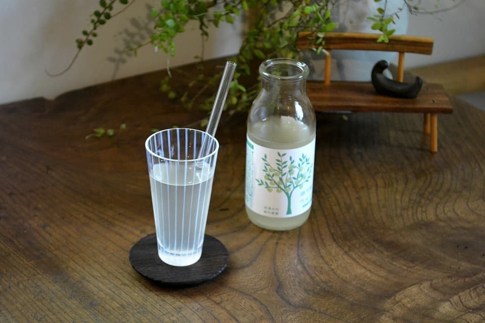 大正浪漫硝子 十草 3オンスタンブラー × ガラスストロー 15cm <廣田硝子> | 暮らしのほとり舎