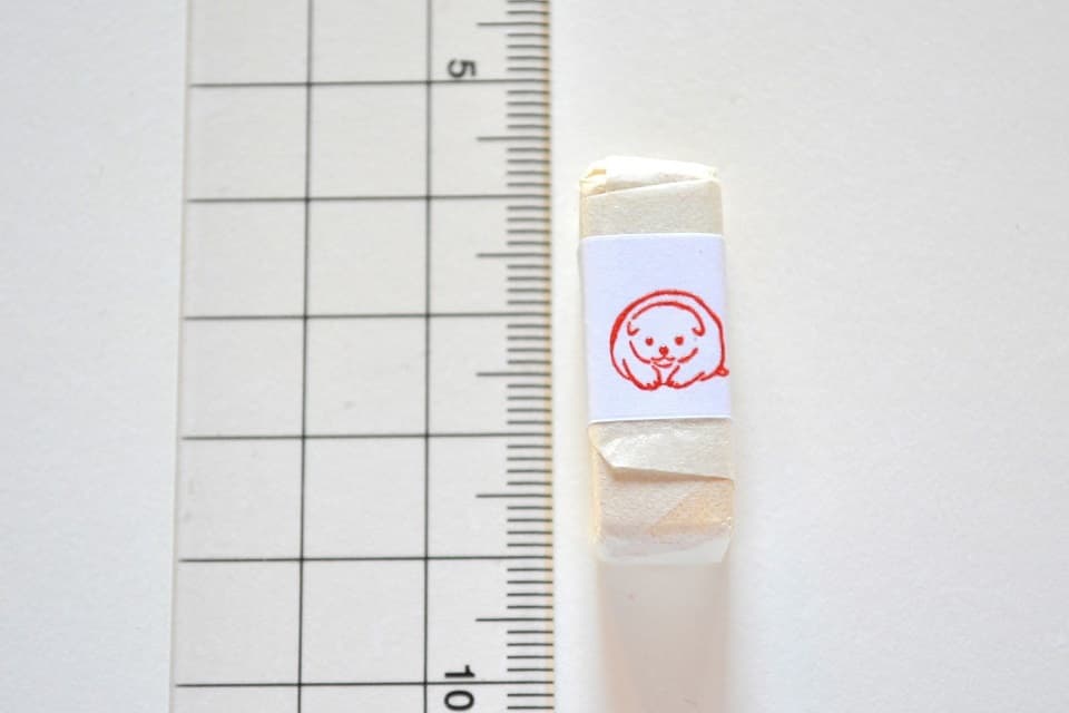 仔犬 (遊楽の印) サイズ・寸法 ＜工房 蓮＞ ｜ 暮らしのほとり舎