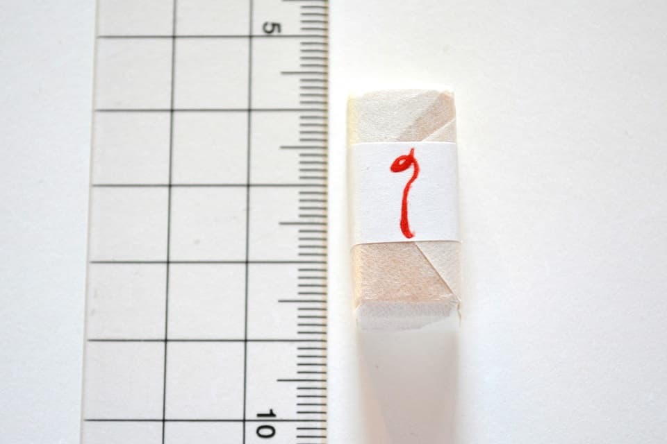 遊楽の印「書きのし」 サイズ・寸法 ＜工房 蓮＞ ｜ 暮らしのほとり舎