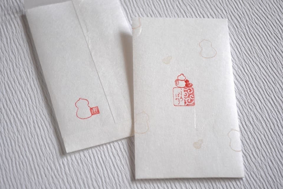 瓢 (紐つき) × 瓢に心 × こころばかり (遊楽の印) ＜工房 蓮＞ ｜ 暮らしのほとり舎