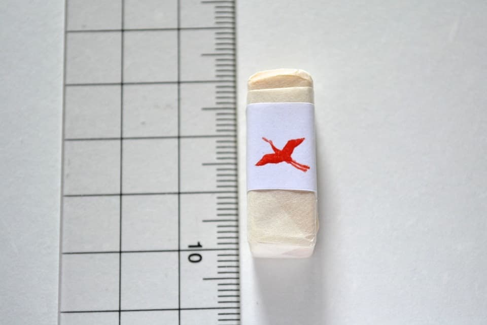 遊楽の印「鶴」 サイズ ＜工房 蓮＞ ｜ 暮らしのほとり舎