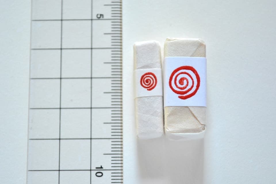遊楽の印「子渦」「親渦」 サイズ・寸法 ＜工房 蓮＞ ｜ 暮らしのほとり舎