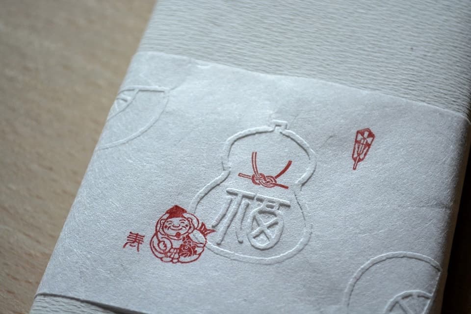 遊楽の印「ゑびすさん」×エンボッサー「福瓢」｜暮らしのほとり舎