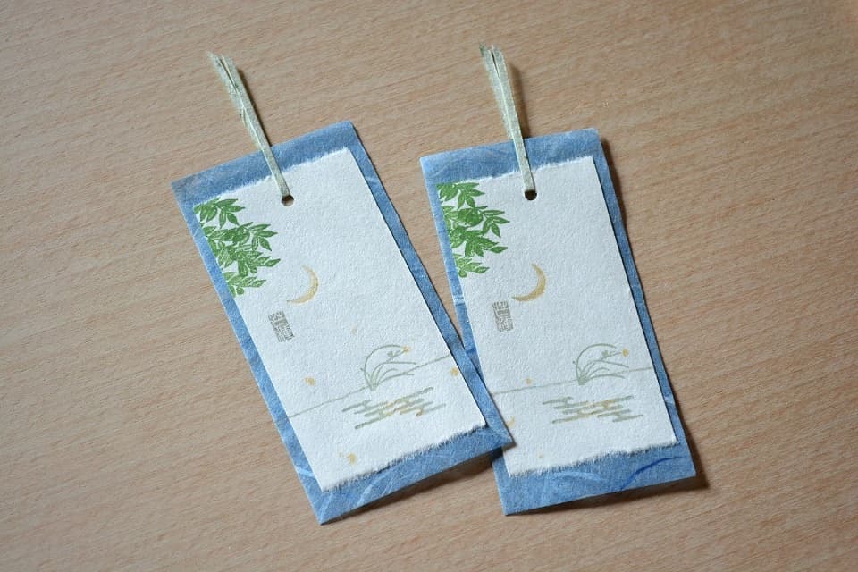 遊楽の印「虫の音」×「芒種」 しおり｜暮らしのほとり舎