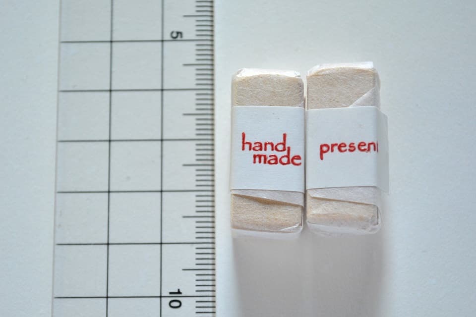 遊楽の印「handmade」「present」 サイズ・寸法 ＜工房 蓮＞ ｜ 暮らしのほとり舎