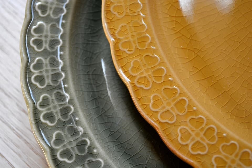 シロツメクサシリーズ×貫入<4th-market>