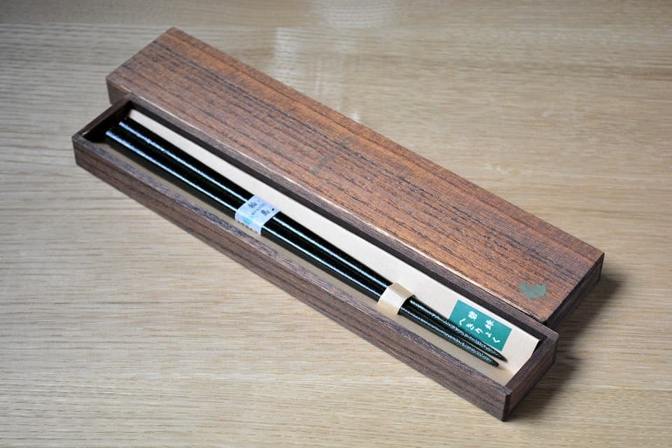 輪島うるし箸・WABI SABI「碧緑」