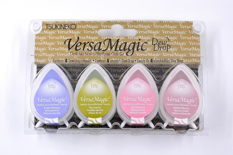パッケージ入りの４色セット「プリティパステル」（他８セット）【バーサマジック デュードロップ】