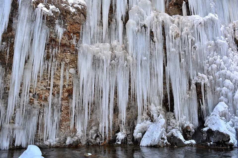 白川氷柱群 2 (長野県木曽郡木曽町) | 暮らしのほとり舎