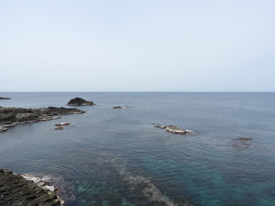 透明度の高い舳倉島の海 ｜ 暮らしのほとり舎