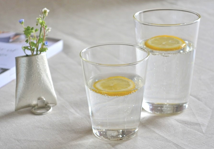 THE GLASS × すずはな スタンドセット ＜中川政七商店 × 能作＞ ｜ 暮らしのほとり舎