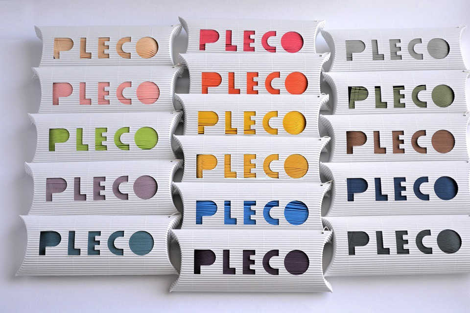 エコバッグ PLECO タテプリーツ ＜kna plus＞ ｜ 暮らしのほとり舎
