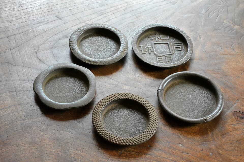 南部鉄器のコースターの商品詳細へ