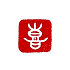 遊楽の印「喜 (白文)」